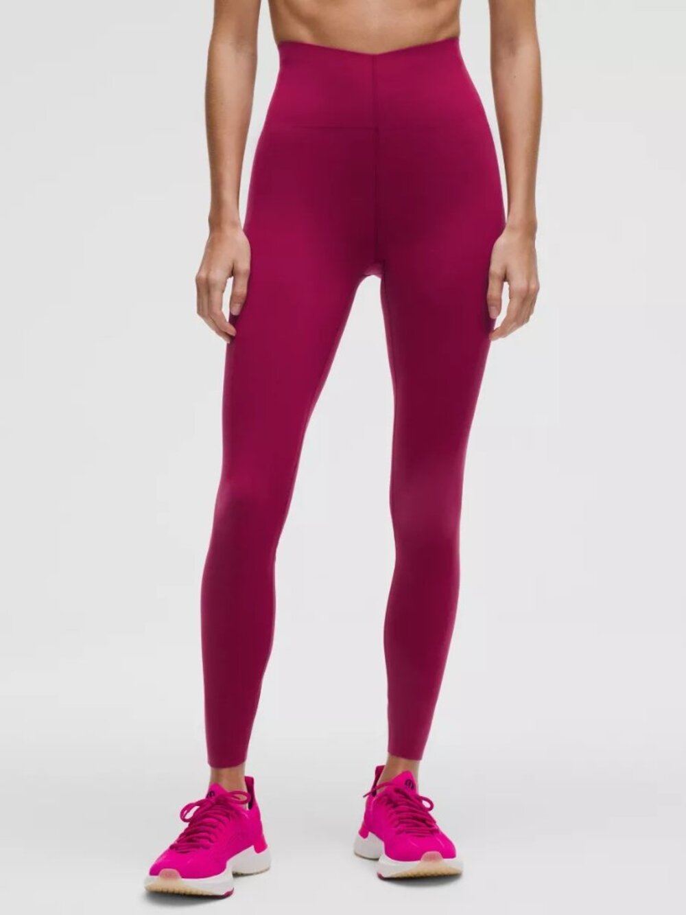 NWT Lululemon Glow Up Tight 28" HR MGTS Magenta Smoke W5FZES size 6